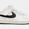 Nike Court Borough Low 2 Preschool Lifestyle Shoes (White/Black) -Nike bebee355b3beb8a12ee54bc0eaff3085