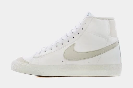 Nike Blazer Mid ’77 Grade School Lifestyle Shoes (White) -Nike bf39501e10f127d71febcea244f3b24b