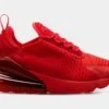 Nike Air Max 270 Grade School Lifestyle Shoes (Red) -Nike bf66b1b705f414094cc9db1f285429dd 0cf538dc 585b 469a 9a7e 371721621c0c