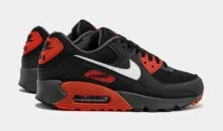 Nike Air Max 90 Anthracite Mens Running Shoes (Anthracite/Summit White/Black/Mystic Red) -Nike c059f2371b764fd226b5eeedda12fdf0