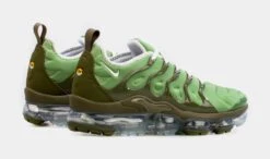 Nike Air VaporMax Plus Olive Mens Running Shoes (Green) -Nike c0ce99b0f3195da759530471ee6c6064