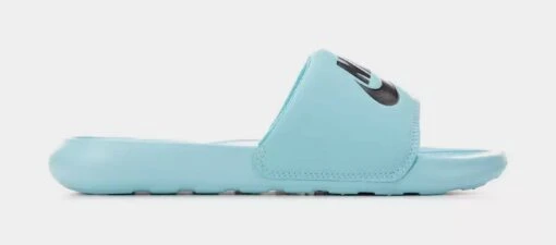 Nike Victori One Slide Womens Sandals (Blue) -Nike c20ac0e9895b48a955b4d68f55588b88