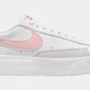 Nike Blazer Low Platform Womens Basketball Shoes (White/Pink) -Nike c3f6a233d4513db53e2e8992197e599e