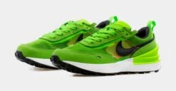 Nike Waffle One Preschool Running Shoe (Green/Black) -Nike c48329b76350f41b5f8d2fe6a099ead7