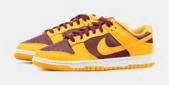 Nike Dunk Low Yellow Bordeaux Mens Lifestyle Shoes (Red/Yellow) Limit One Per Customer -Nike c7631abd41d7a50634edb5033dca0183