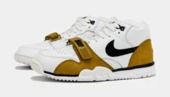 Nike Air Trainer 1 Bronzine Mens Basketball Shoes (White/Brown) -Nike c7968d859a729ee70f02b3235ba1872b