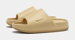 Nike Calm Slide Womens Sandals (Beige) -Nike c8c8f65abf99027bea2db9f4bacdd132