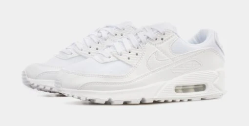 Nike Air Max 90 Womens Lifestyle Shoes (White) -Nike c8f17dd5f24ae45e6717522c088abe7f