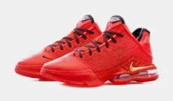 Nike LeBron 19 Low Light Crimson Mens Basketball Shoes (Red) -Nike cab6bca14460a2c2ea497311942fecf1