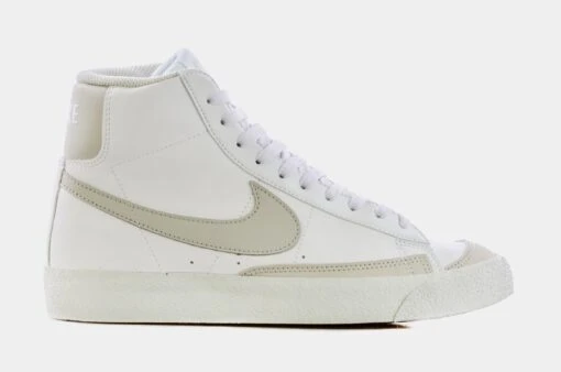 Nike Blazer Mid ’77 Grade School Lifestyle Shoes (White) -Nike cb0c3992bcdd1f52c45ccb5fc1828512