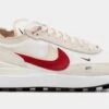 Nike Waffle One Double Swoosh Womens Running Shoes (White/Red) -Nike cc49745bf6bfd3be27f99ccc5d36e4fd