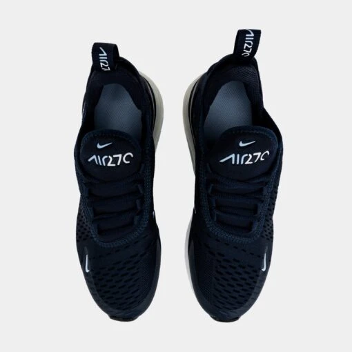 Nike Air Max 270 Obsidian Grade School Lifestyle Shoes (Blue) -Nike cd08e1e6e3c28e0b818a893559917fb7