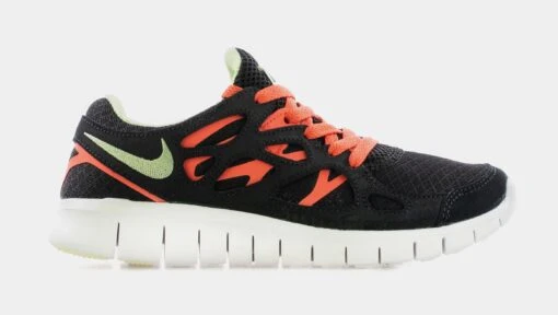 Nike Free Run 2 Womens Running Shoe (Black/Orange) -Nike cf60b3c847c49082e54bea2798eb6591