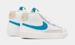 Nike Blazer Mid 77 Infant Toddler Lifestyle Shoes (White/Blue) -Nike cfc301d1be542dfb4b9d6ab29e0327af 1bfdbe6a f522 4048 b8e7 e93d388ea659