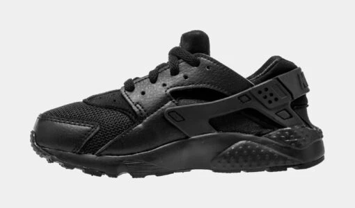 Nike Huarache Run Preschool Lifestyle Shoe (Black) -Nike d0a259fdd971e20f4adc72f8aac80dff