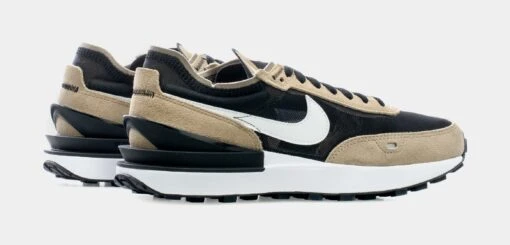 Nike Waffle One Mens Running Shoes (Black/Brown) -Nike d175b1dbdb16d1f26cc50d0d0da82e89