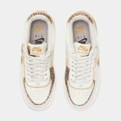 Nike Air Force 1 Shadow Womens Lifestyle Shoes (Beige) -Nike d3eac555eb20b1148ec8b36289441ef0