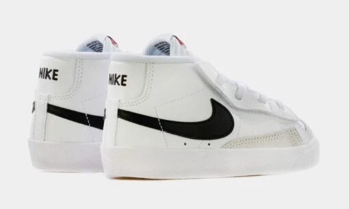 Nike Blazer Mid 77 Infant Toddler Lifestyle Shoes (White) -Nike d5036f9ad619871700fae04c0cbbd81d