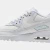 Nike Air Max 90 Low Grade School Lifestyle Shoes (White) -Nike d5dc7a172a933d89cbff20588f7dcf3e