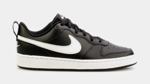 Nike Court Borough Low 2 Grade School Lifestyle Shoes (Black/White) -Nike dd416238ee381ed3e2965afe7363ed04