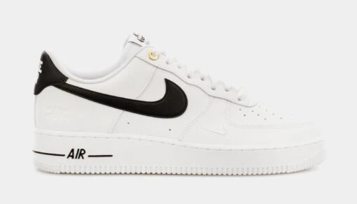 Nike Air Force 1 Low 40th Anniversary Mens Lifestyle Shoes (White/Black) -Nike de1a8d18e5d30847c5ccb45aac807749