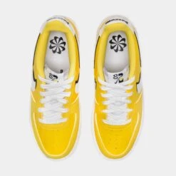 Nike Air Force 1 LV8 Grade School Lifestyle Shoes (Yellow) -Nike de32b5b1d5b21927f565f2cfb8935db6