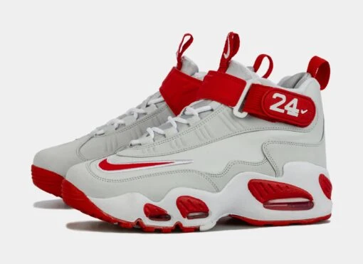 Nike Air Griffey Max 1 Grade School Lifestyle Shoes (Red/White) -Nike df2637cbe47094d181734eb57e44119f