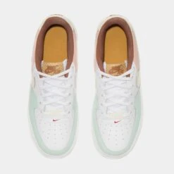 Nike Air Force 1 LV8 Grade School Lifestyle Shoes (White/Pink) -Nike e1173487f13c0f226d63250580f3d38a