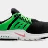 Nike Air Presto Grade School Running Shoe (Black/Green) -Nike e1eb52583e5a7e98f4b8e3d97e66de73