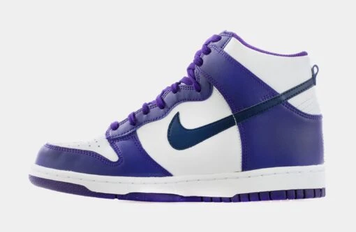 Nike Dunk High Navy Court Purple Grade School Lifestyle Shoes (Navy/Purple) Limit One Per Customer -Nike e4153501a396fd1197d3420140835cc1 329b59f5 e016 40f6 8f42 5201e724b372