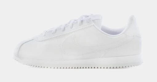 Nike Cortez Basic Triple White Grade School Lifestyle Shoes (White) -Nike e459e5249e7abbb51c081bea68ac2b1e d47f9860 e281 4c68 af52 b41fc2d30c5b