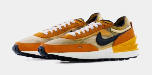 Nike Waffle One SE Mens Running Shoes (Orange/Yellow) -Nike e6daadbc23bdbcd07cf039e1c100b35f 125f78aa edb6 46a5 abce e7452256b782