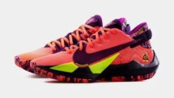 Nike Zoom Freak Mens Basketball Shoe (Orange/Pink) Free Shipping -Nike e6f61869c8146da2c7a18476c2a0b8a6