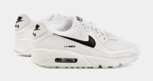 Nike Air Max 90 Womens Running Shoes (White) -Nike e73f0e9dbd7fa4d1bbbf84928ff2c254