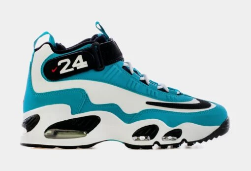 Nike Air Griffey Max 1 Aquamarine Mens Basketball Shoes (Blue/Black) -Nike ea347365a87356e35acc4dc001f8dd73