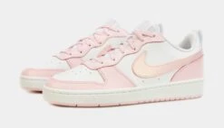 Nike Court Borough Low 2 SE Grade School Lifestyle Shoes (Pink/White) -Nike eacf4c91855cd5f653753415011e3c3e