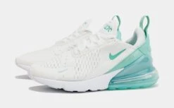 Nike Air Max 270 Grade School Lifestyle Shoes (Summit White/Jade Ice) -Nike eaeccd5acc78b5d8abbac7a441aca37a