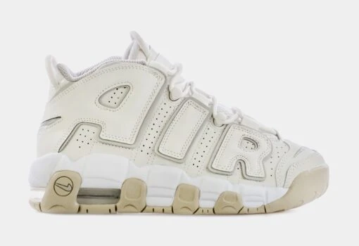 Nike Air More Uptempo Phantom Grade School Lifestyle Shoes (Beige) -Nike ebff5d8fa89e295ec325355fcce7d4ca