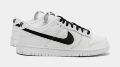 Nike Dunk Low White Black Mens Lifestyle Shoes (White/Black) -Nike ed1a48cdf87a1fc00af444038fabcbc9