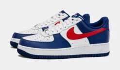 Nike Air Force 1 '07 USA Mens Lifestyle Shoes (Blue/Red) -Nike ef5e5ee9d705f81f364b109967f8dd8a