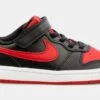 Nike Court Borough Low 2 Preschool Lifestyle Shoes (Red/Black) -Nike eff2d802029202c24578fde9eb7a2a1d