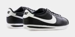 Nike Cortez Basic Leather Mens Lifestyle Shoe (Black/White) -Nike f1454ce07858affcd5bacd567d919610 ab0482a1 98af 4ff9 a4b2 c6f25202d673