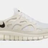 Nike Free Run 2 Womens Running Shoes (White/Beige) -Nike f292f85bbb4b3f0dc8268aa9484608a4