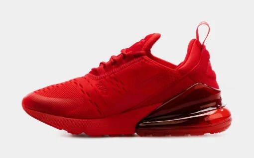 Nike Air Max 270 Grade School Lifestyle Shoes (Red) -Nike f2cac176bce5b7a0384c14998c560990 0c697236 fd76 41c1 98d6 bac6b57579ba