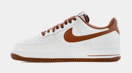 Nike Air Force 1 Low Pecan Mens Lifestyle Shoes (White/Brown) -Nike f37715b90d50918896423217a212f500