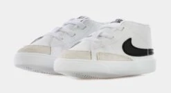 Nike Blazer Mid Infant Toddler Lifestyle Shoes (White/Black) -Nike f49aa1a938cf9a7d288bf638a5f913ae c73a3c2a 996b 483d a0a6 5e3fde17ccbd