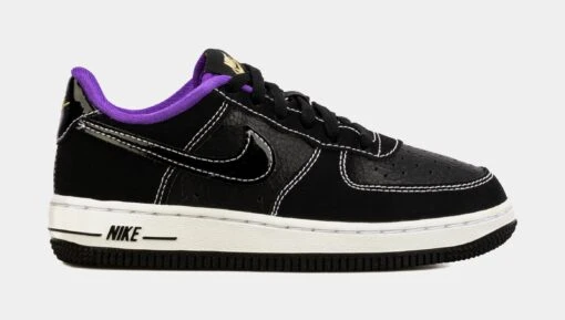 Nike Air Force 1 LV8 Preschool Lifestyle Shoes (Black) -Nike f7b23634f8ea3d8b9ac0f2ddddd5d0eb