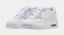 Nike Air Max 90 Low Grade School Lifestyle Shoes (White) -Nike f7ce66d0ad0bd83020b7dca7609256db