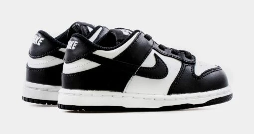 Nike Dunk Low Retro Infant Toddler Lifestyle Shoe (White/Black) Free Shipping -Nike f84d95b264854feb1fa4b9cd309a884c