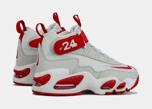 Nike Air Griffey Max 1 Grade School Lifestyle Shoes (Red/White) -Nike f87f6f6711db61433a4fa62194b3fb62